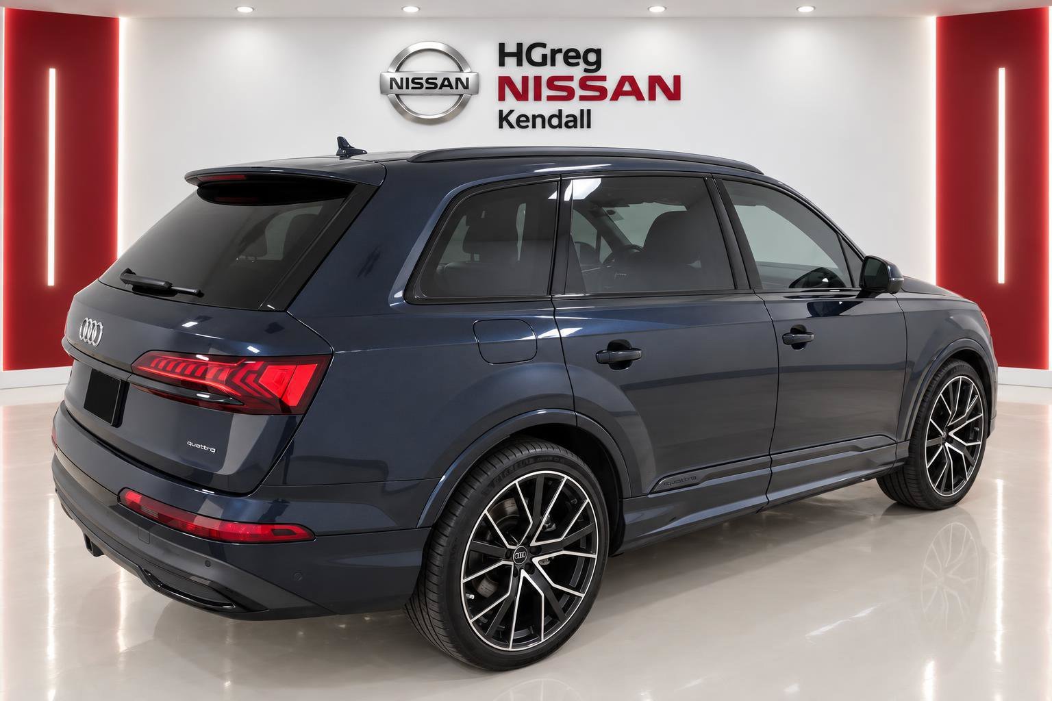 Used 2023 Blue Audi 55 Prestige image 6