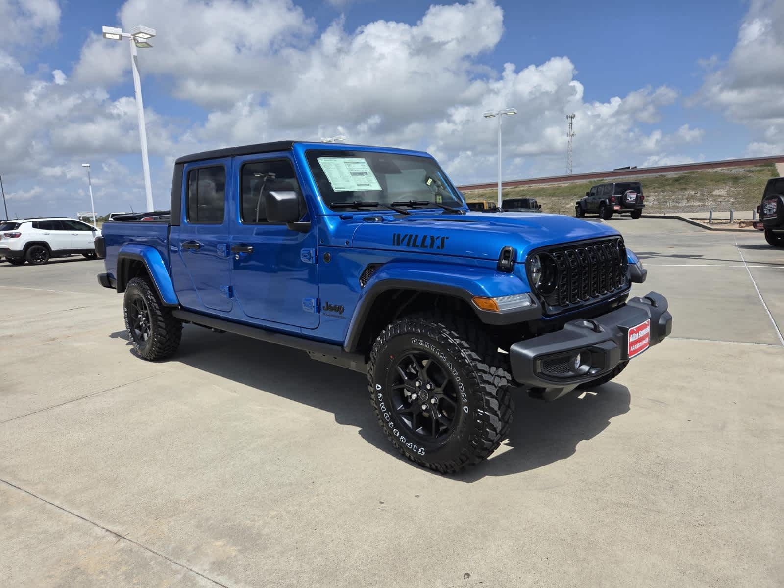 New 2026 Hydro Blue Pearl-Coat Exterior Paint Jeep Willys image 7