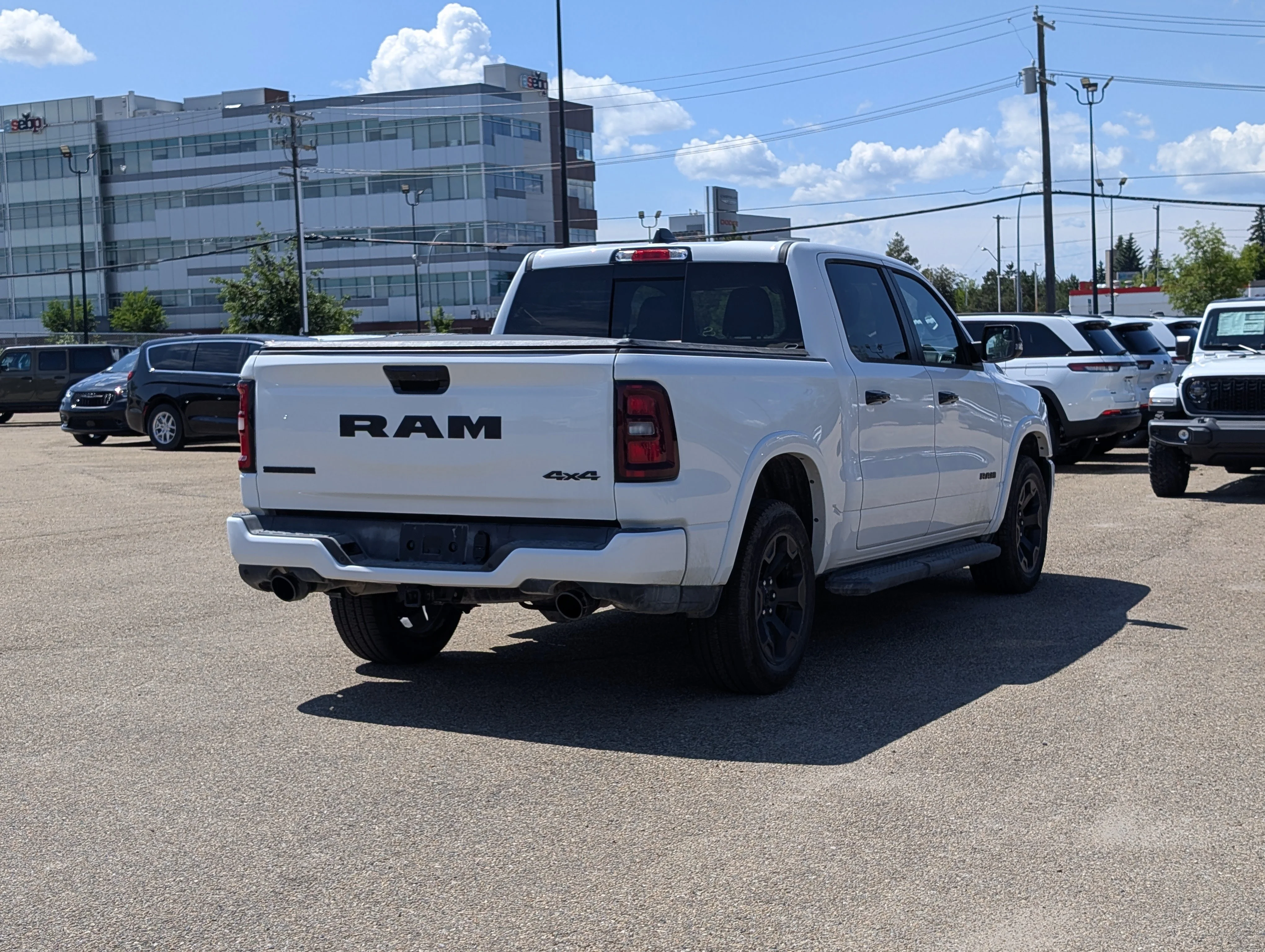 Used 2025 Bright White Ram Big Horn image 7