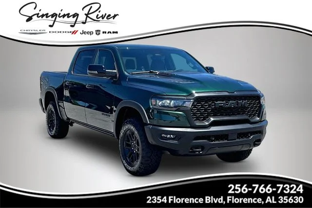 New 2026 Serrano-Green Metallic Exterior Paint RAM Rebel image 1