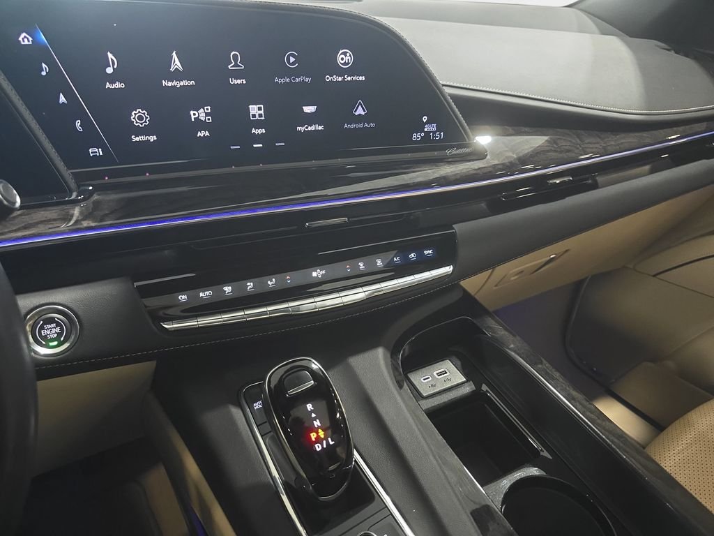 Used 2023 Crystal White Tricoat Cadillac Premium Luxury image 18
