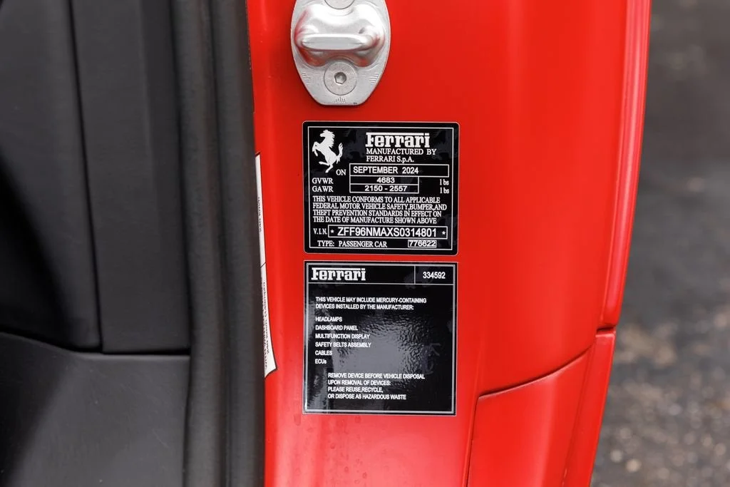 Used 2025 Rosso Ferrari F1-75 Opaco Ferrari  image 19