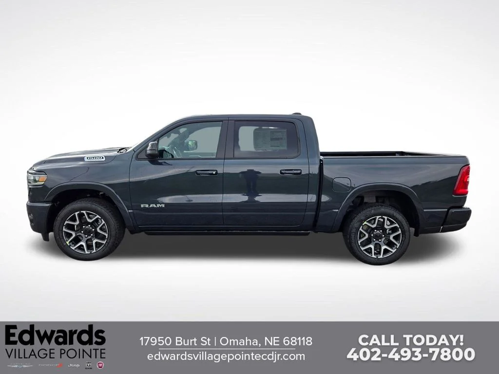New 2026 Forged Blue Metallic Exterior Paint RAM Laramie image 6