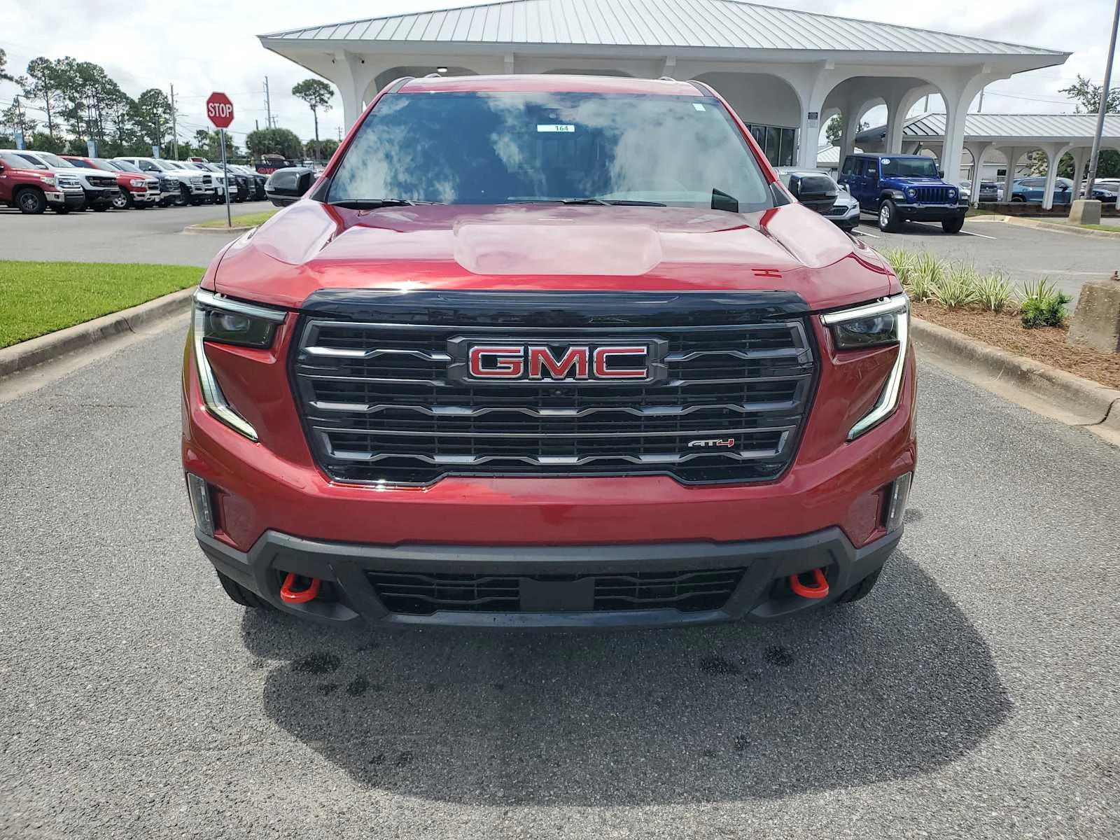 New 2026 Volcanic Red Tintcoat GMC AT4 image 9