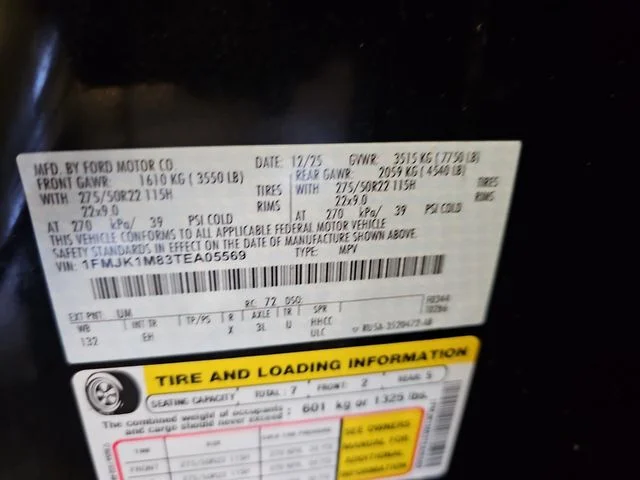 Used 2026 Black Ford Platinum image 35