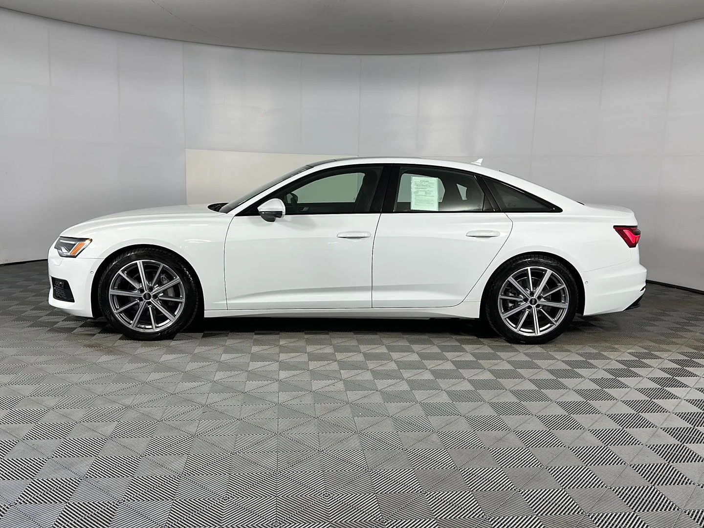 Used 2025 Glacier White Metallic Audi Premium Plus image 7