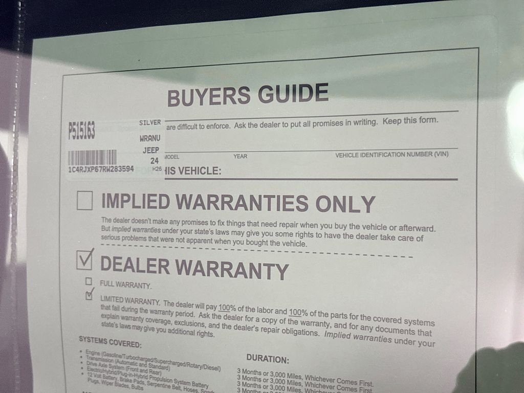 Certified Used 2024 Silver Jeep Sahara 4xe image 24