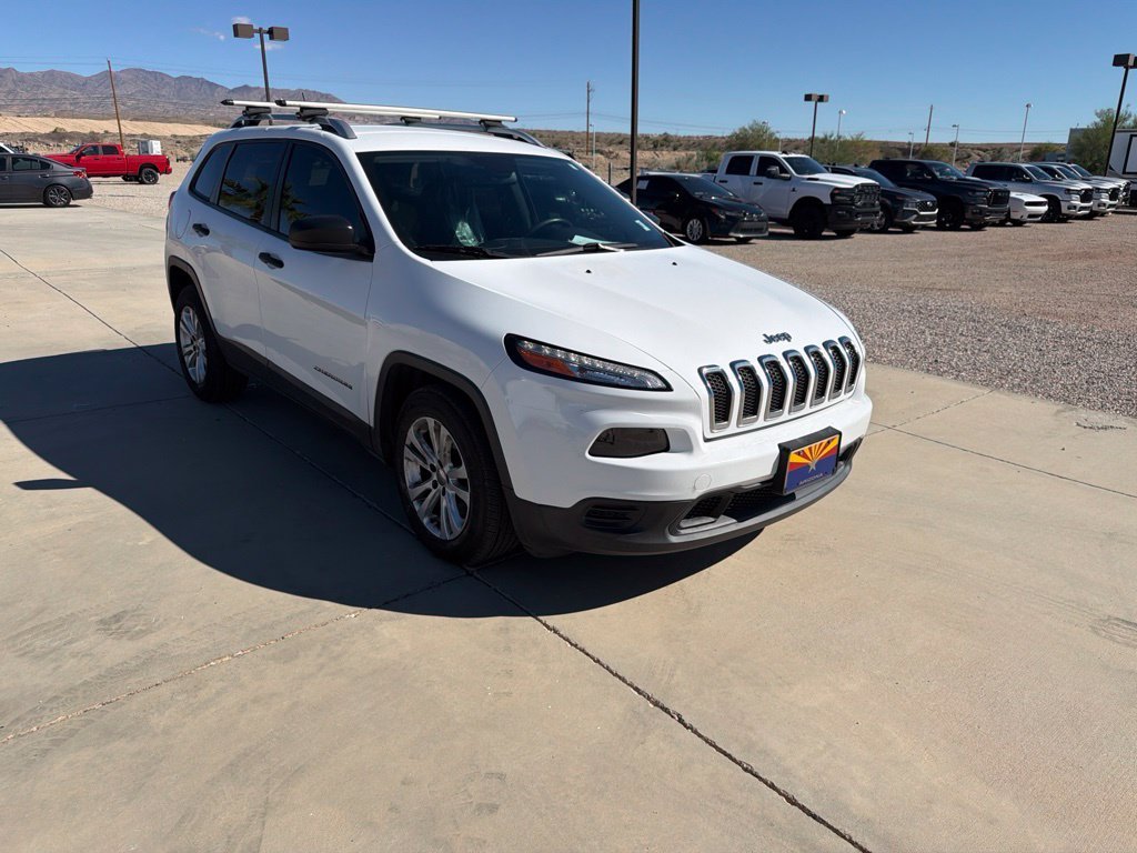 Used 2015 White Jeep Sport image 2