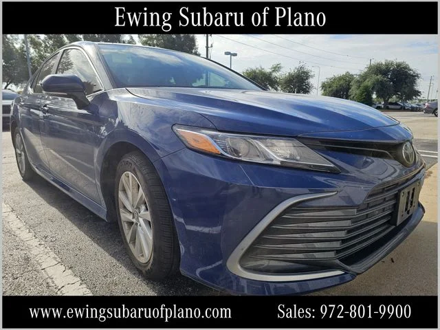 Used 2024 Blue Toyota LE image 1