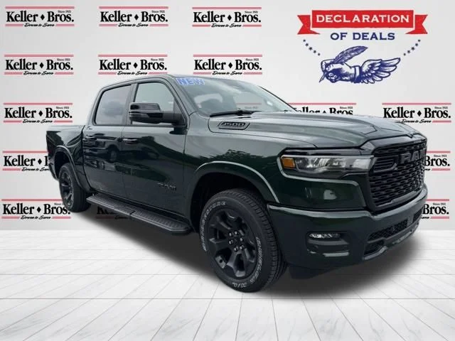 New 2026 Serrano Green Metallic RAM Big Horn/Lone Star image 1