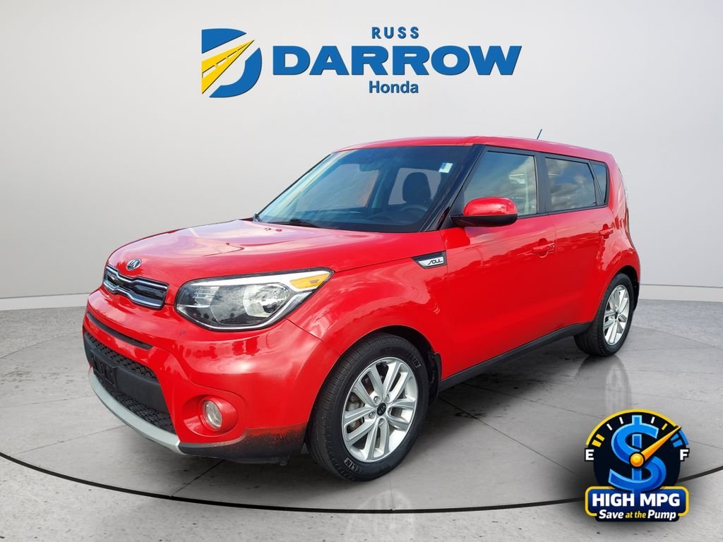 Used 2019 Red Kia Plus image 1