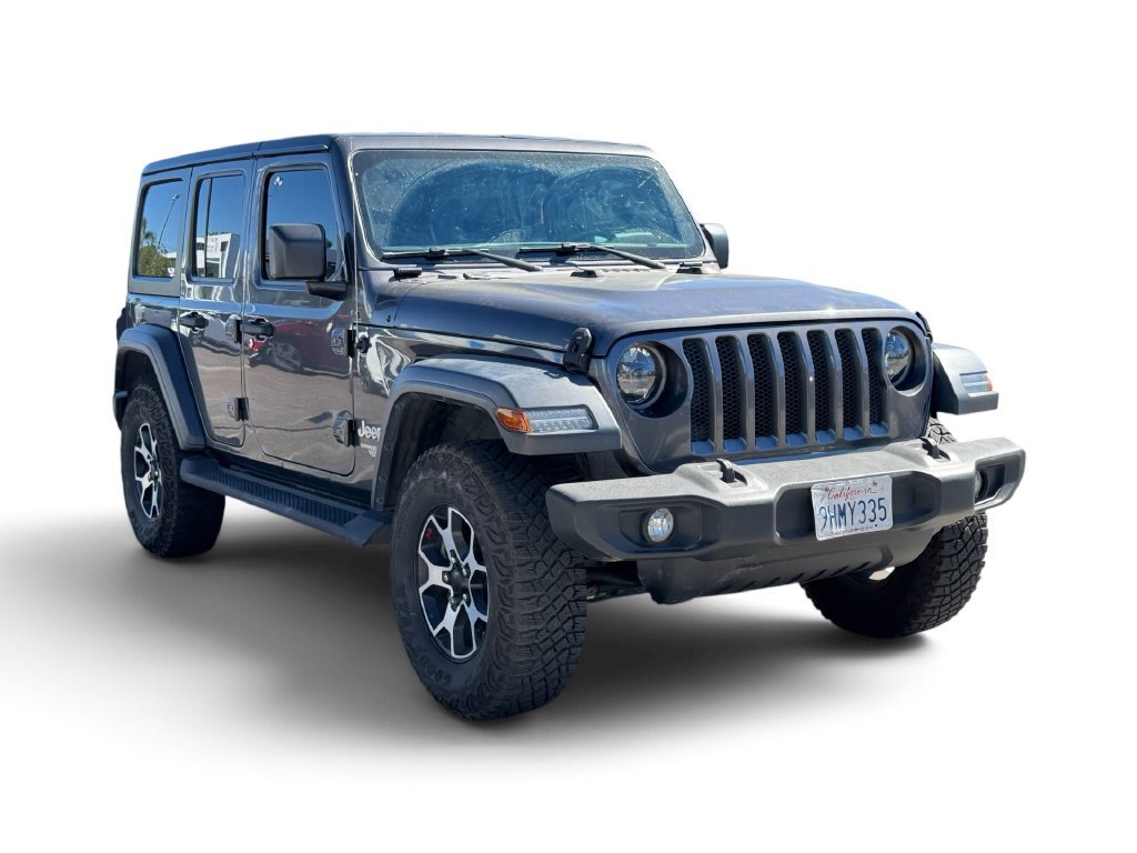 Used 2018 Crystal Metallic Jeep Unlimited Sport S image 14