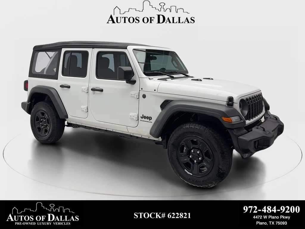 Used 2025 White Jeep Sport image 1