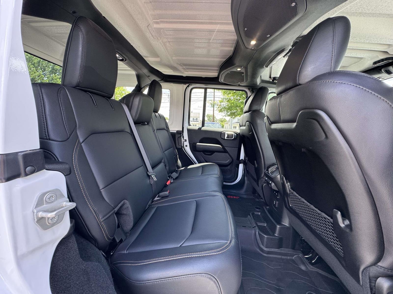 Used 2024 Bright White Clearcoat Jeep Sahara image 11