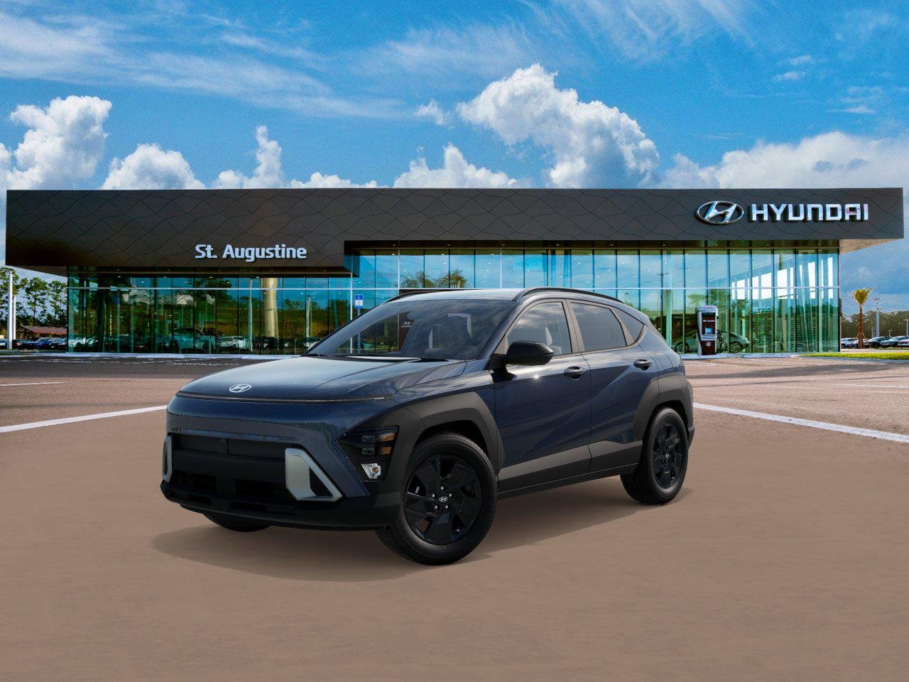 New 2027 Denim Blue Pearl Hyundai SEL Sport FWD image 1