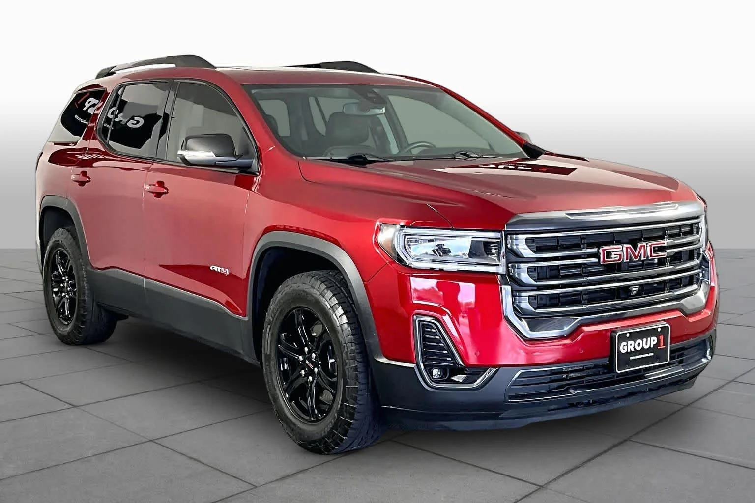 Used 2023 VOLCANIC RED TINCOAT GMC AT4 image 5