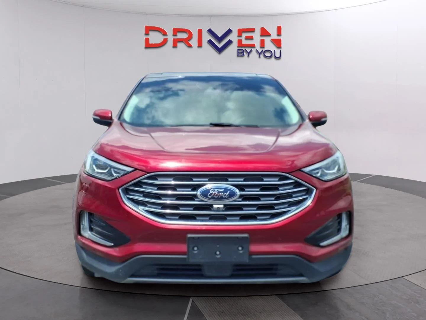 Used 2019 Ruby Red Metallic Tinted Clearcoat Ford Titanium image 8