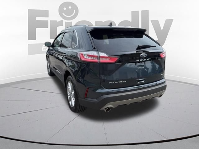 Used 2023 Blue Ford Titanium image 7