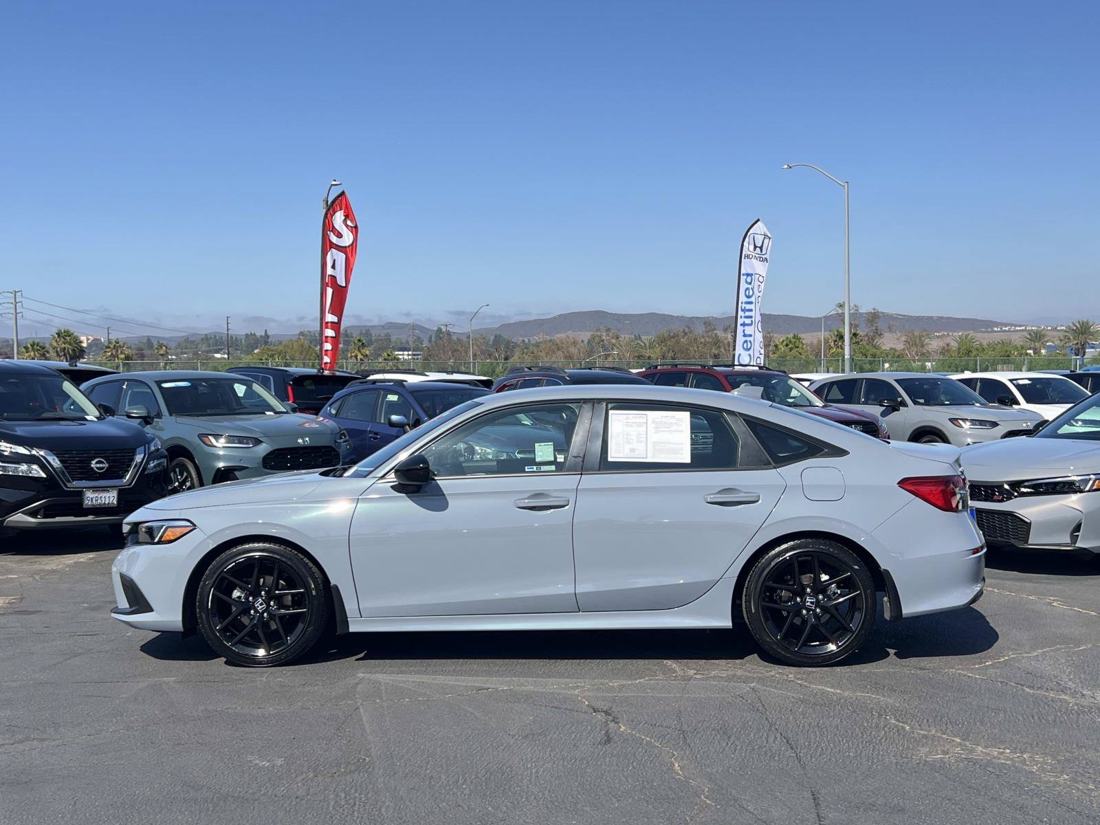 Certified Used 2023 Sonic Gray Pearl Honda Sport image 2
