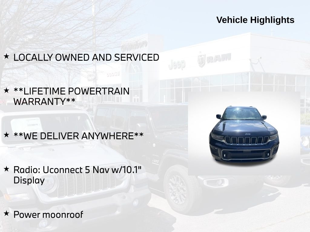 Used 2023 Black Jeep Overland image 5