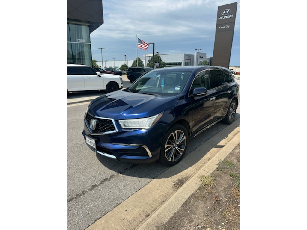 Used 2020 Fathom Blue Pearl Acura w/Technology Pkg image 8
