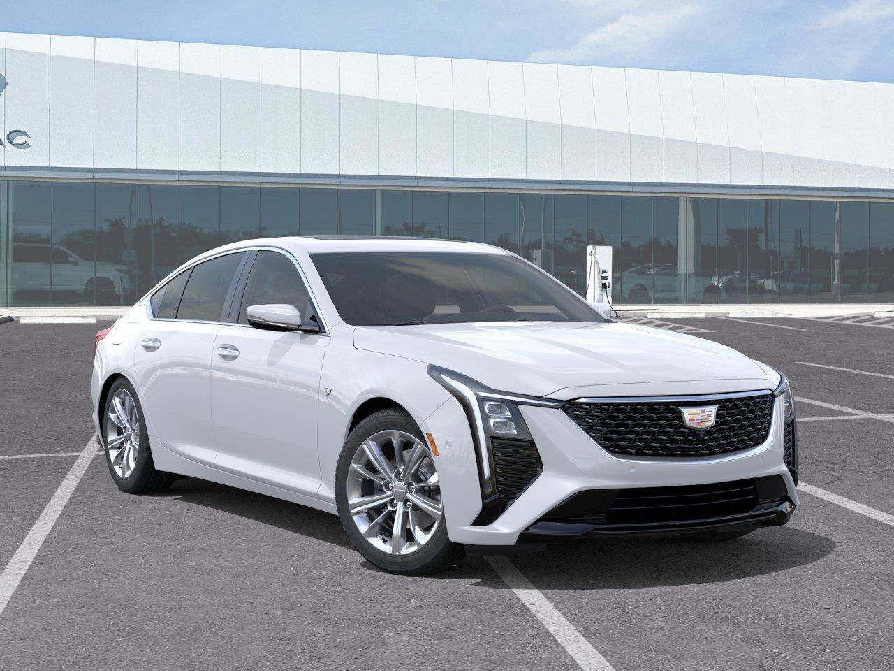 New 2026 Summit White Cadillac Premium Luxury image 7