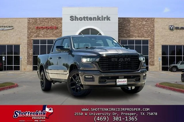 New 2026 Granite Crystal Metallic Clear-Coat Exterior Paint RAM Laramie image 1