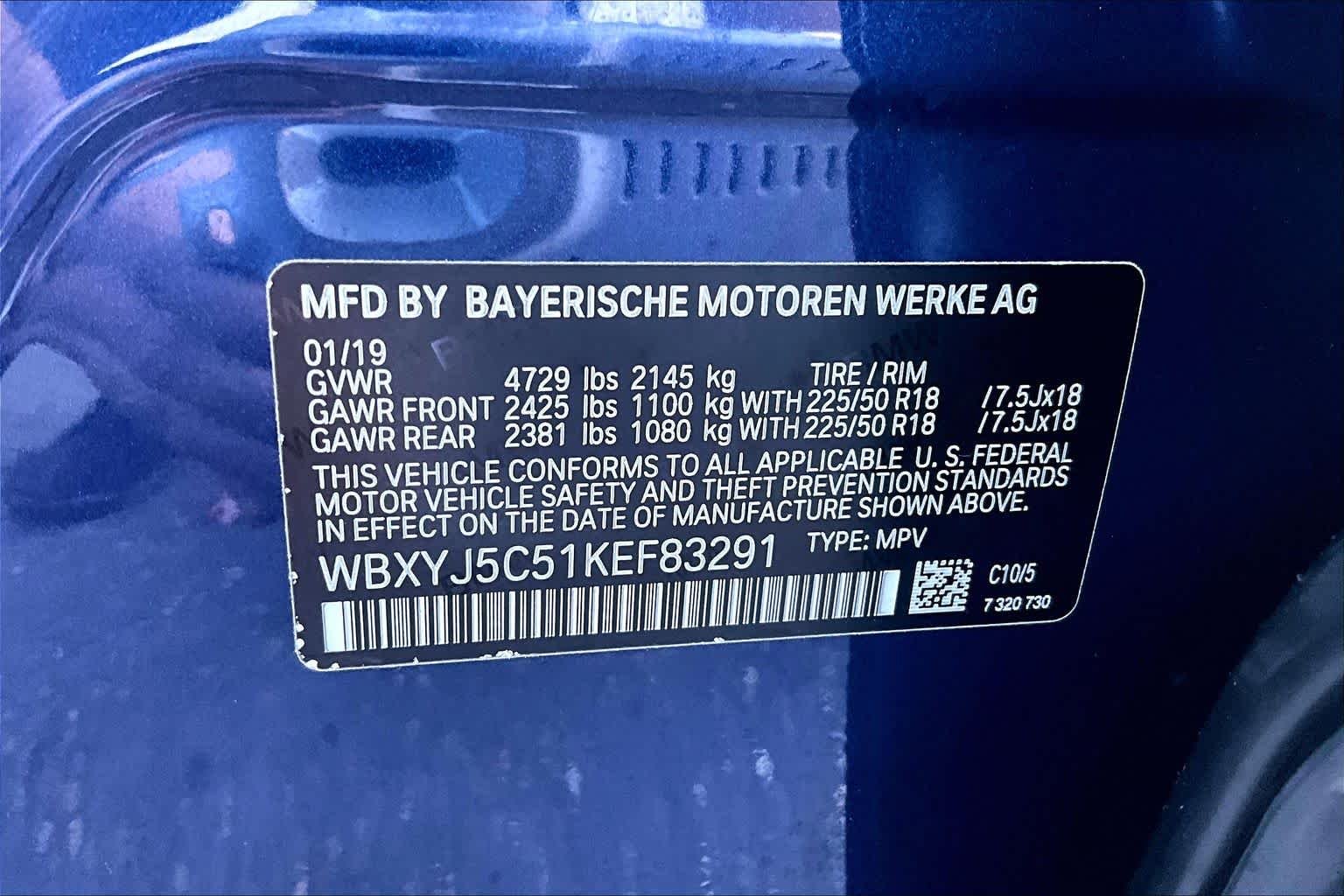Used 2019 Mediterranean Blue Metallic BMW xDrive28i image 37