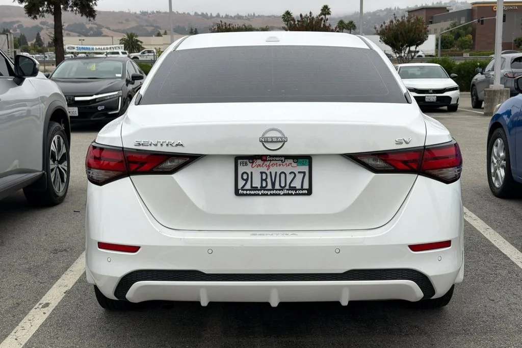 Used 2024 Aspen White Tricoat Nissan SV image 6
