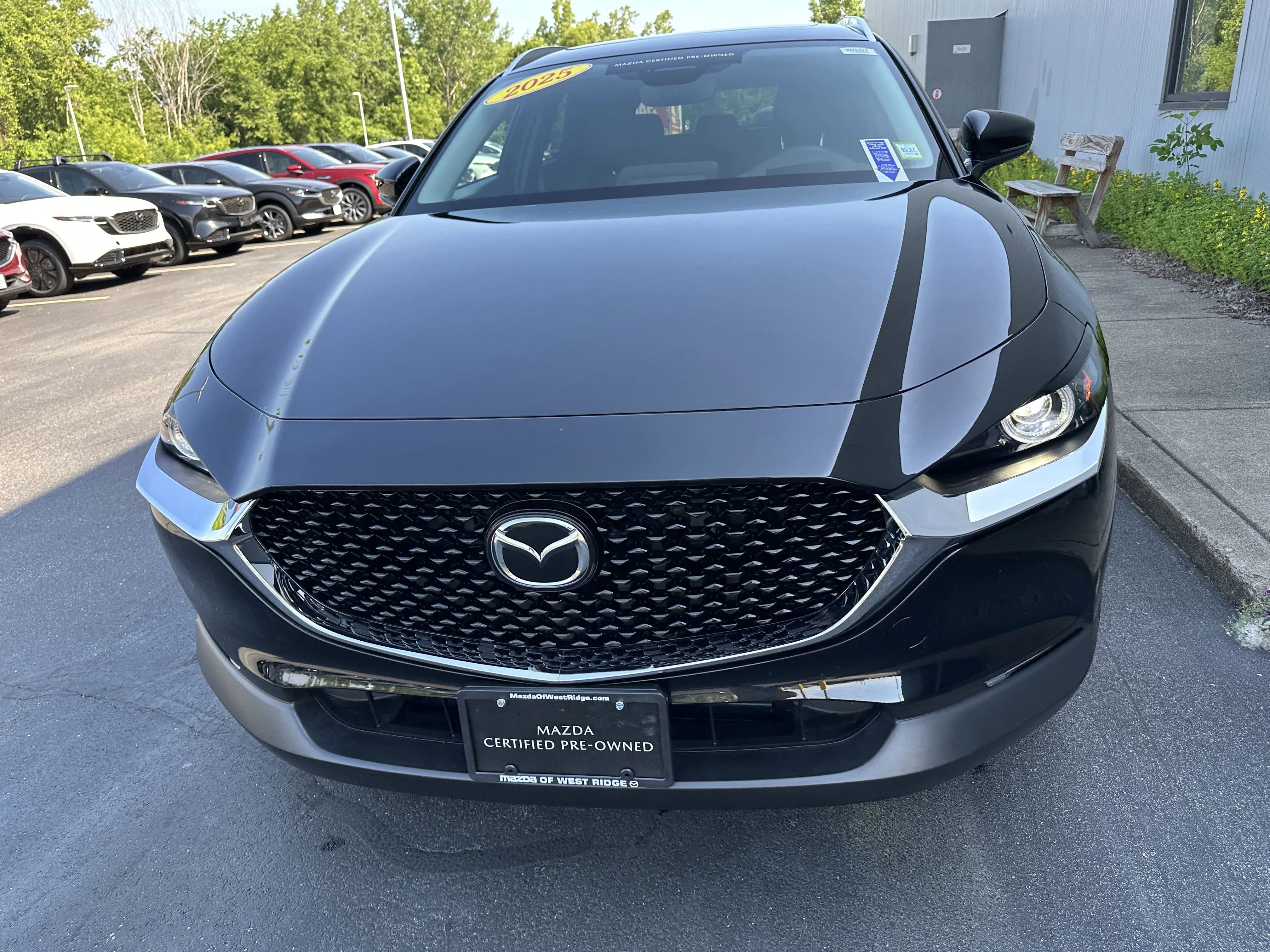 Certified Used 2025 Jet Black Mica Mazda 2.5 S Premium Package image 3