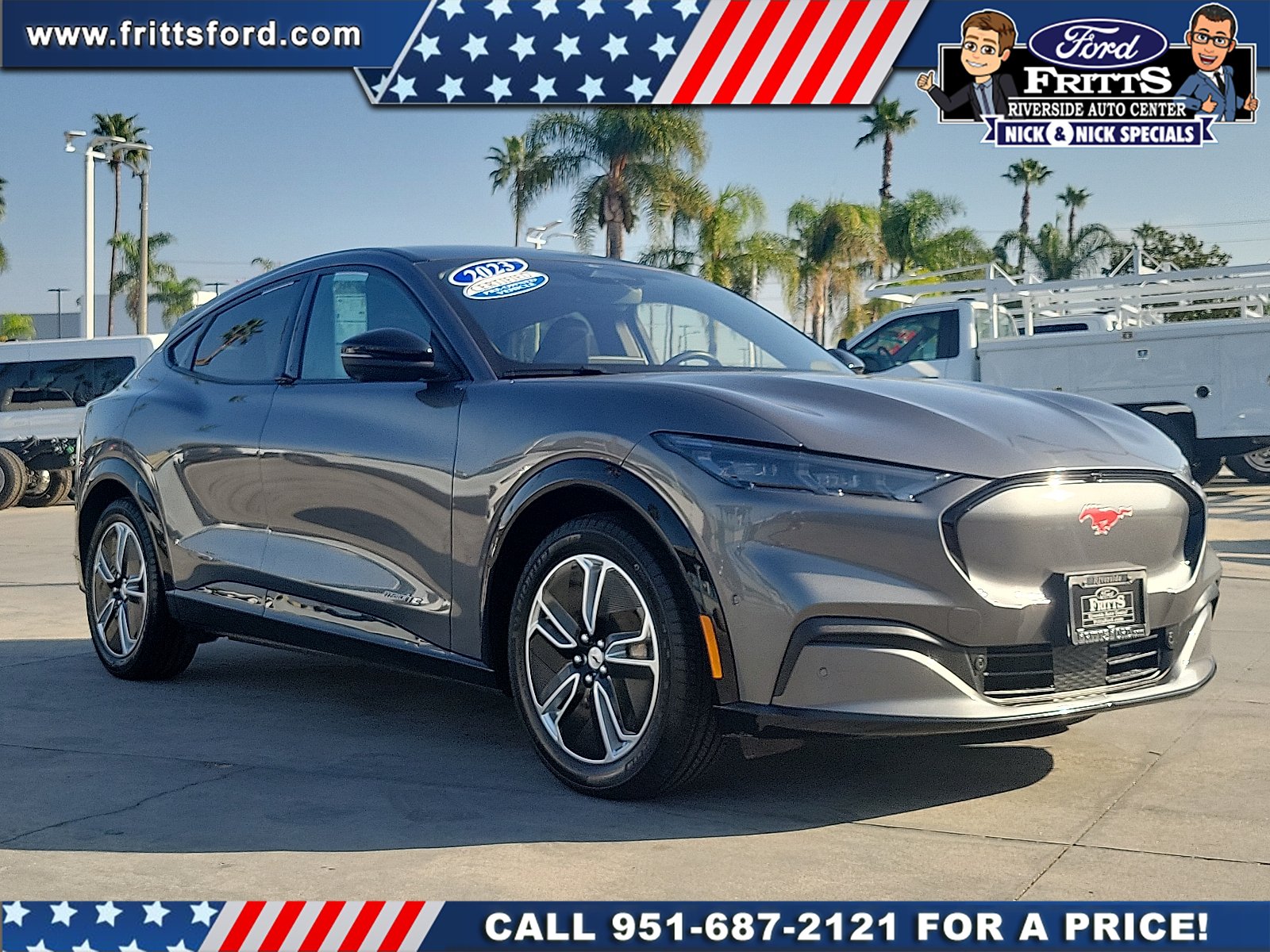 Certified Used 2023 Carbonized Gray Metallic Ford Premium image 21