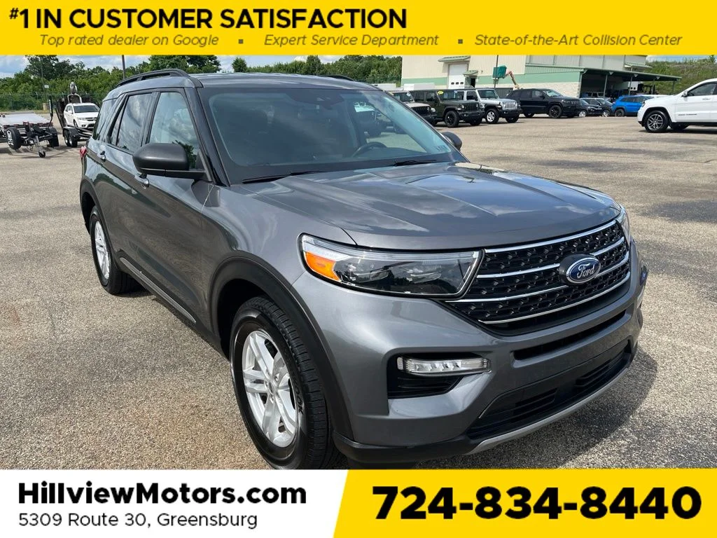 Used 2023 Gray Metallic Ford XLT image 7