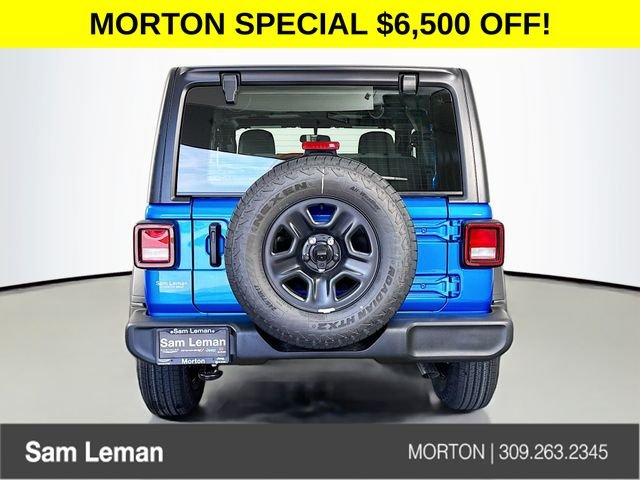 New 2026 Hydro Blue Pearlcoat Jeep Sport 4WD image 6