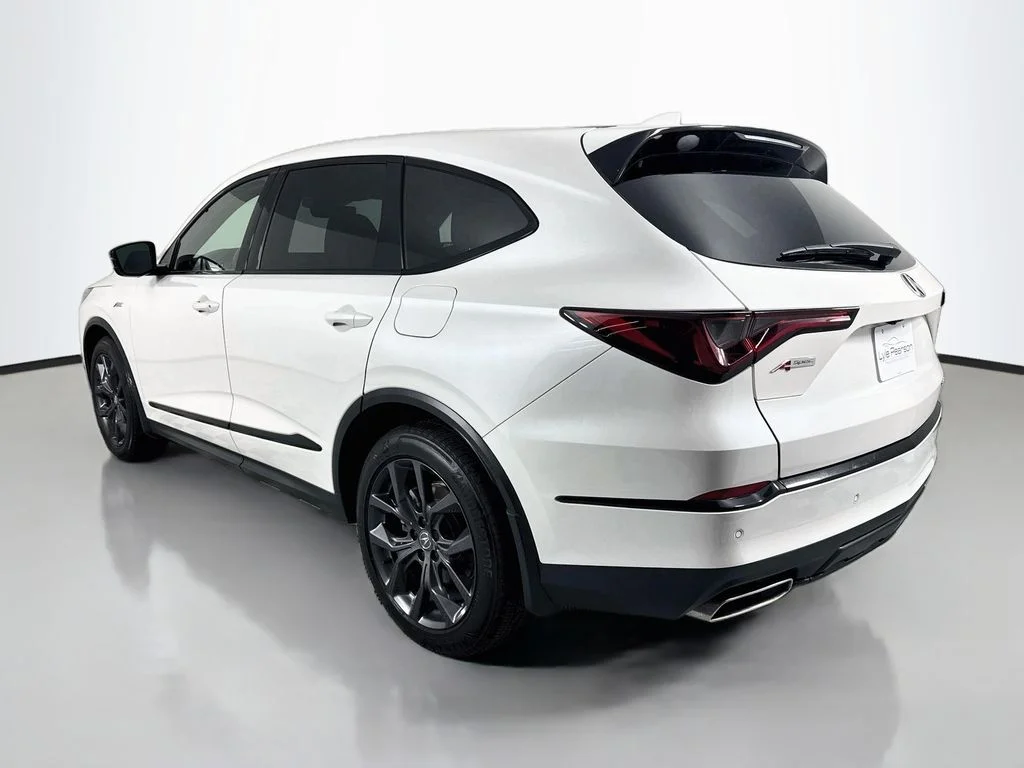 Used 2024 Platinum White Pearl Acura SH-AWD A-SPEC image 3
