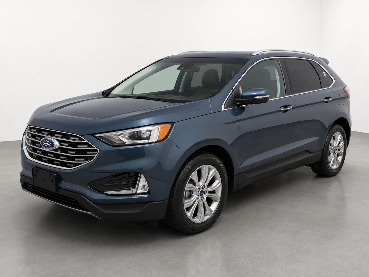 Used 2019 Baltic Sea Green Metallic Ford Titanium image 1