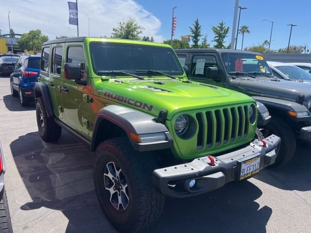 Used 2019 Green Jeep Unlimited Rubicon image 4