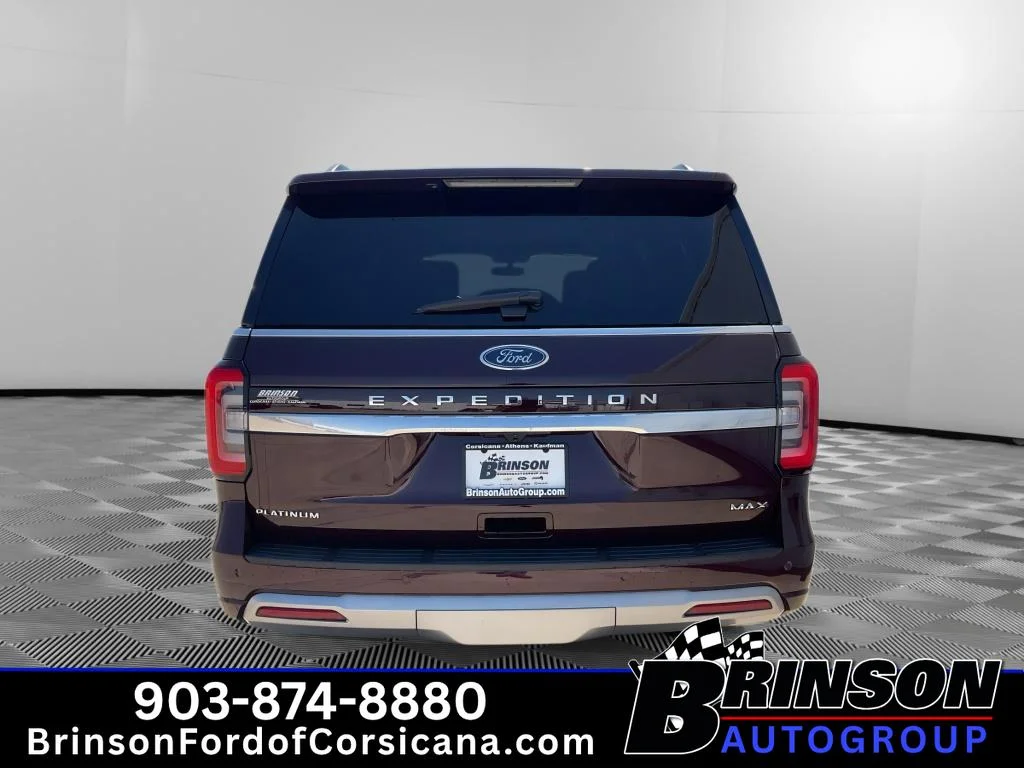 Used 2024 Jewel Red Metallic Tinted Clearcoat Ford Platinum image 6
