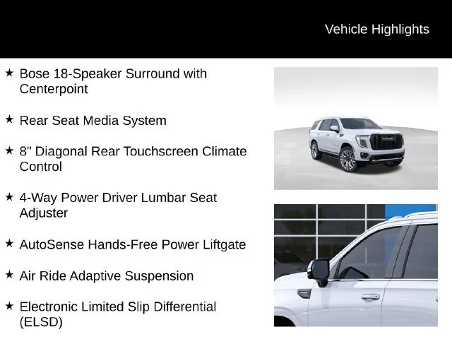 New 2027 Glacier White Tricoat GMC Denali Ultimate image 14