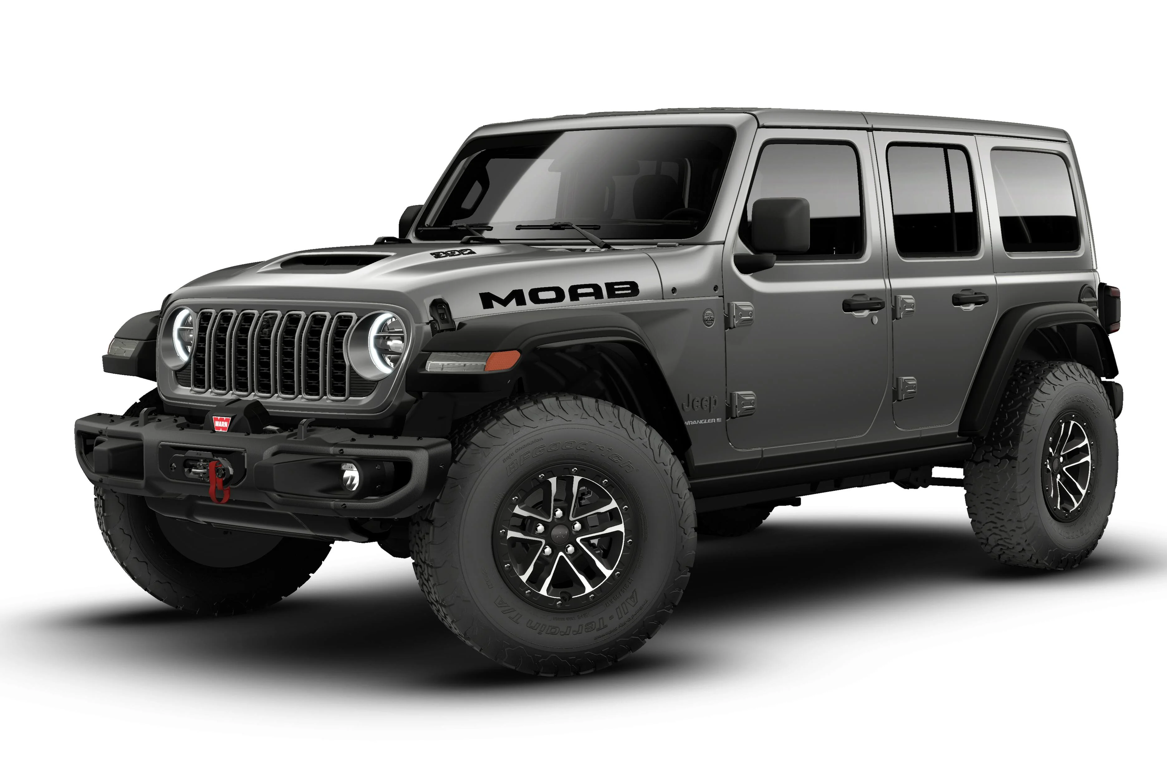 New 2026 Granite Crystal Metallic Clear-Coat Exterior Paint Jeep Rubicon 392 image 13