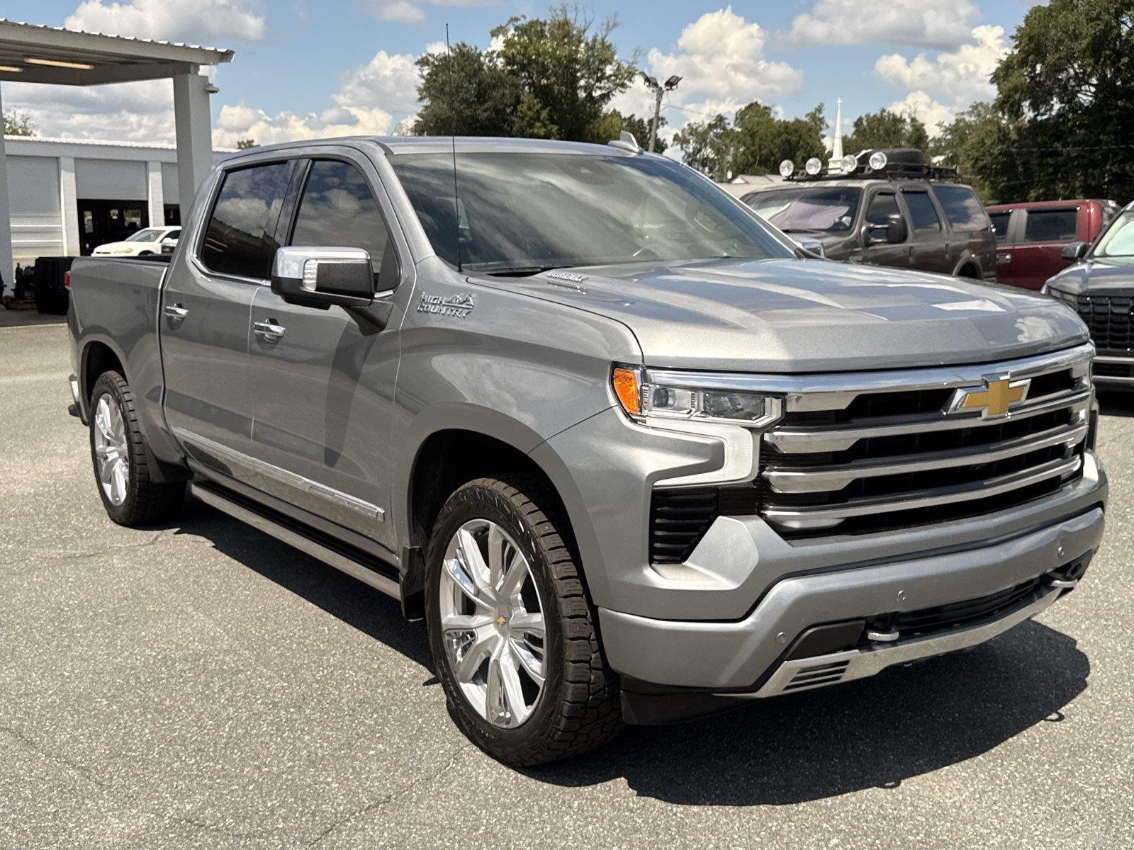 Used 2025 Sterling Gray Metallic Chevrolet High Country image 1