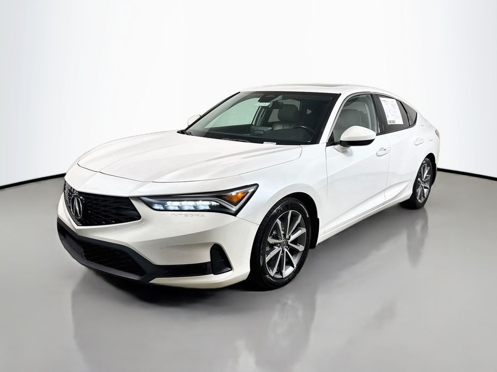 Used 2023 Platinum White Pearl Acura Base image 3