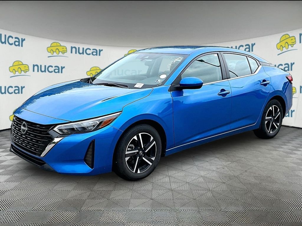 Used 2024 Blue Nissan SV image 3