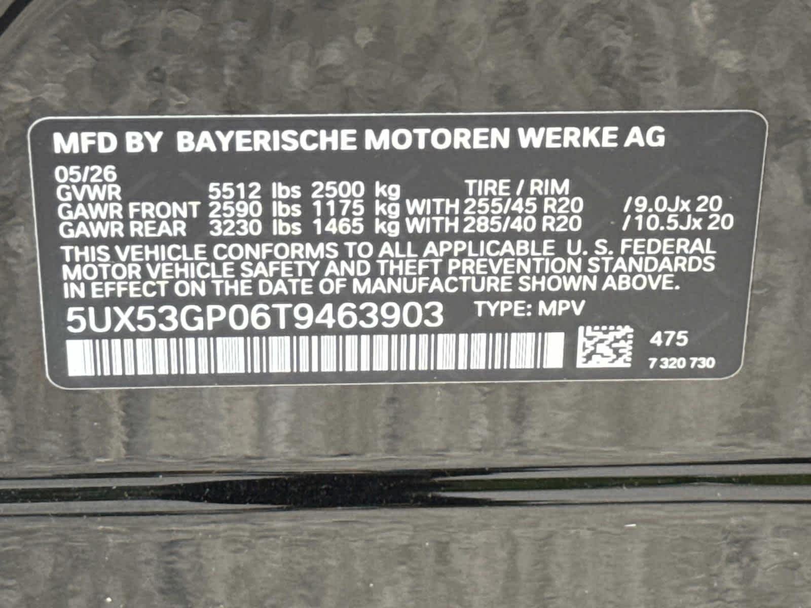 New 2026 Black Sapphire Metallic BMW 30 xDrive image 30