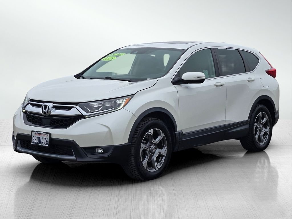 Used 2018 White Diamond Pearl Honda EX image 5