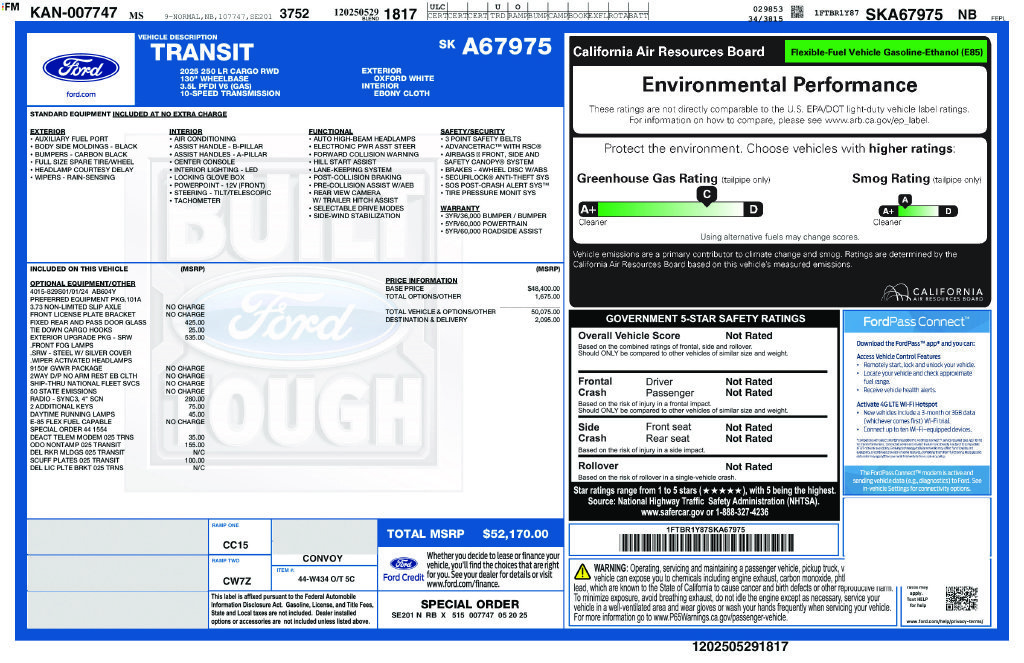 Used 2025 White Ford Base image 5