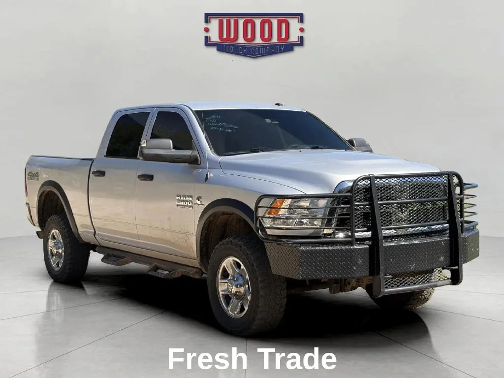 Used 2018 Bright Silver Clearcoat Metallic Ram Tradesman image 1