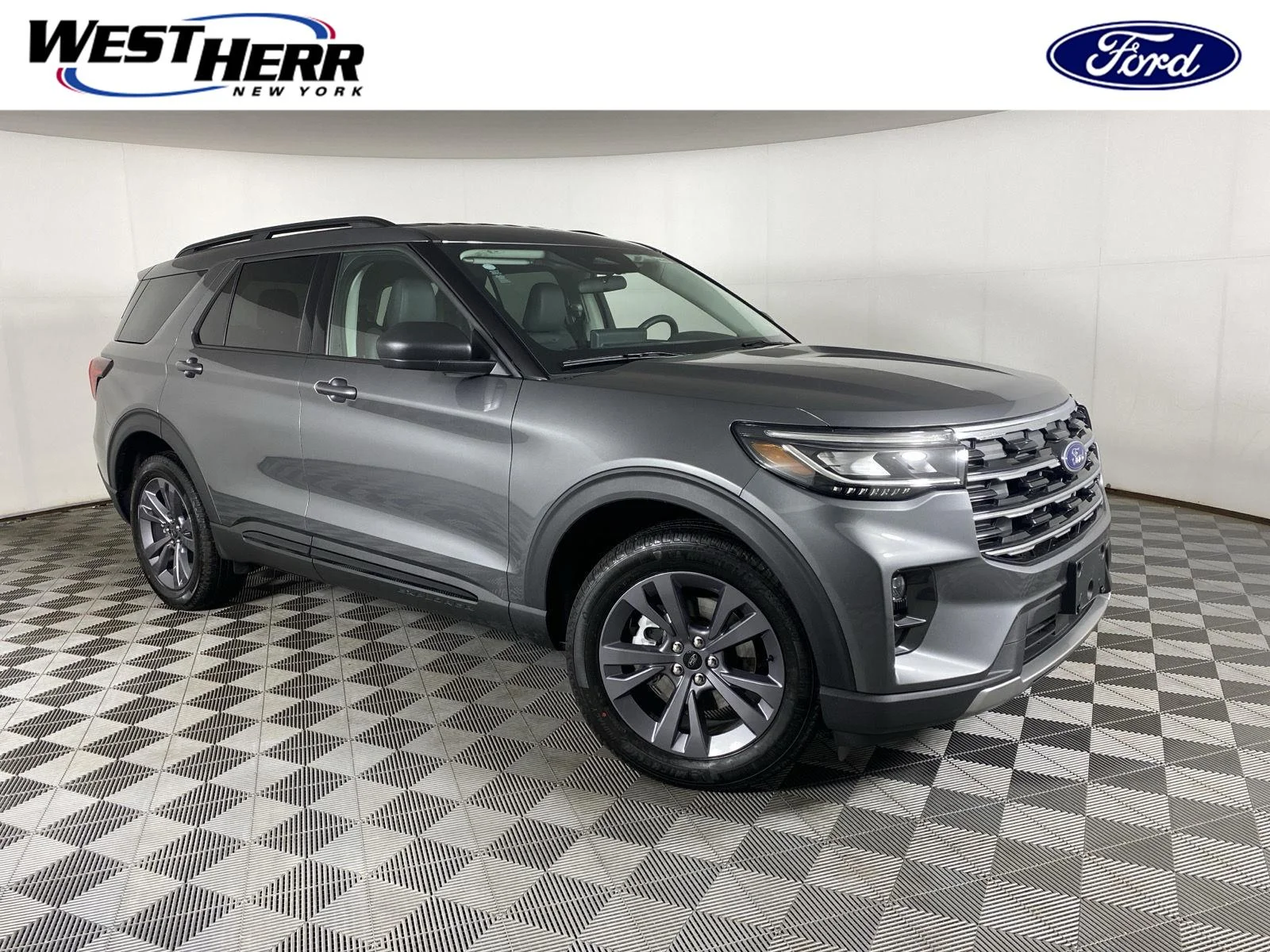 New 2026 Carbonized Gray Metallic Ford Active image 1