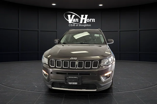 Used 2018 Jeep Compass Limited with VIN 3C4NJDCB5JT180118 for sale in Stoughton, WI