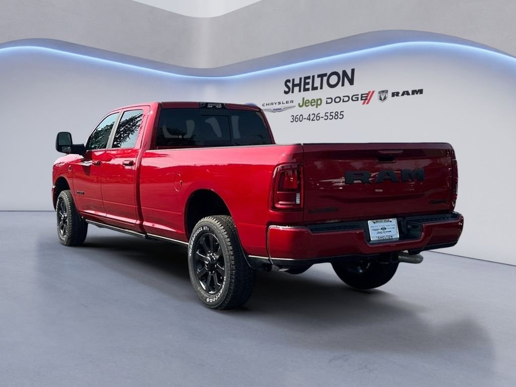 New 2026 Molten Red Pearl-Coat Exterior Paint RAM Laramie image 3