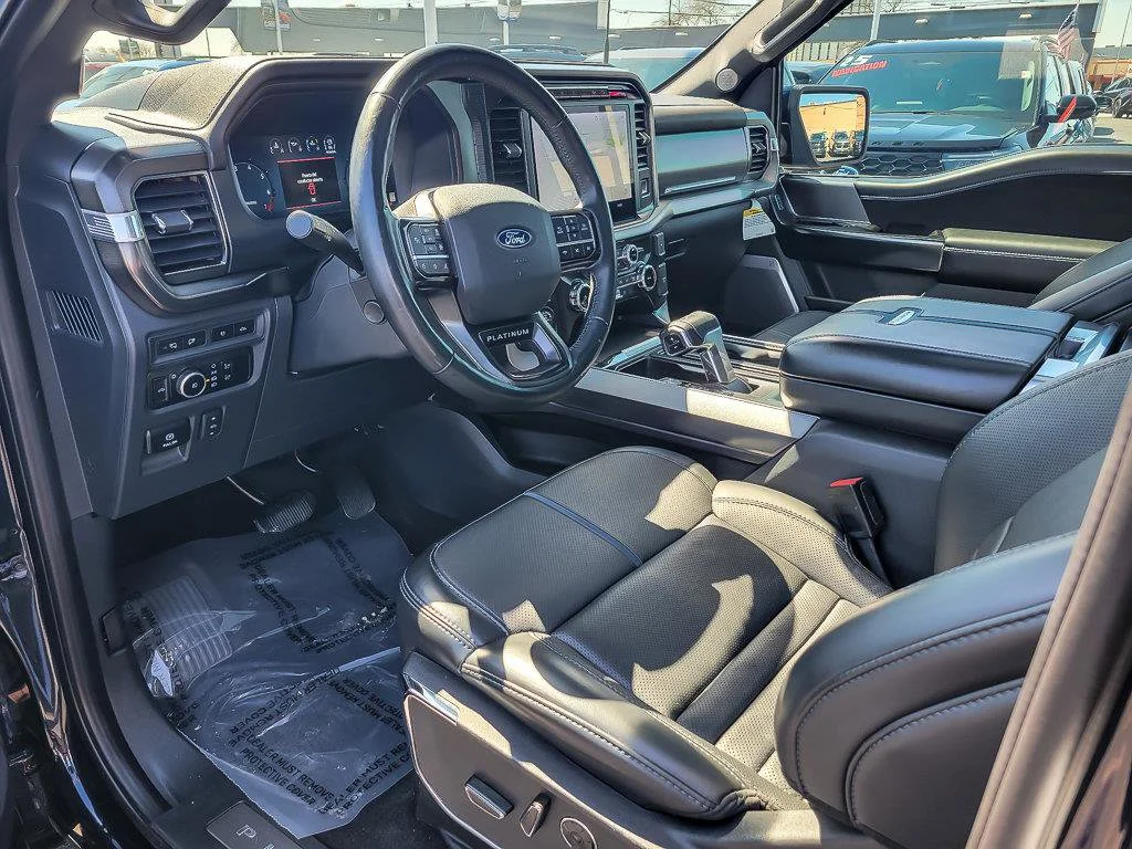 Used 2024 Blue Metallic Ford Platinum image 14
